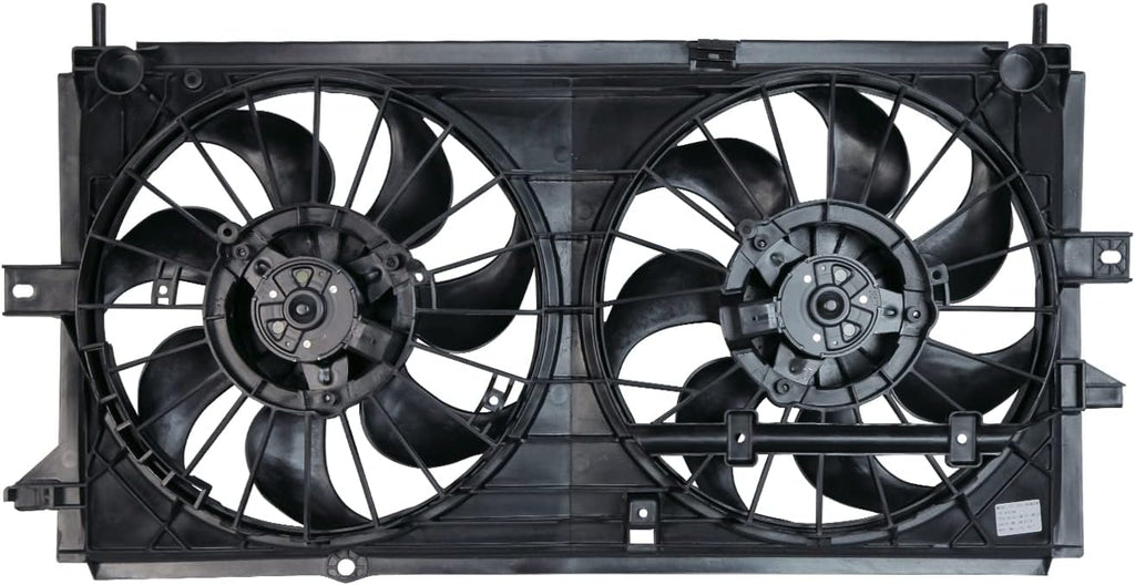 Cooling Fan Assembly for 2000-2003 Chevrolet Impala, Black J903