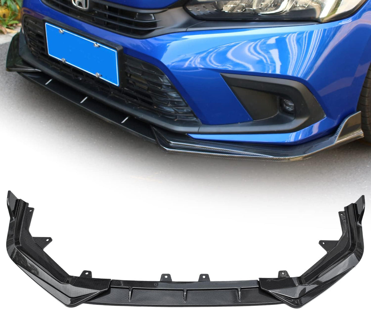 Black ABS Front Spoiler for 11th Gen Civic Sedan J116