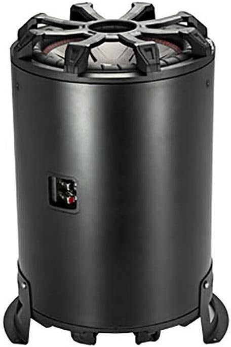 Black Loaded Trunk Mounted Tube Sub Speakers H706772