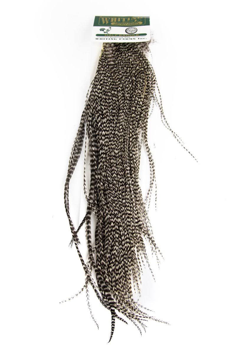 Dun Grizzly Hackle 1/2 Saddle I90163