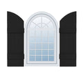 14 inchw x 94 inchh Vinyl Four Board Arch Top Shutters S45576