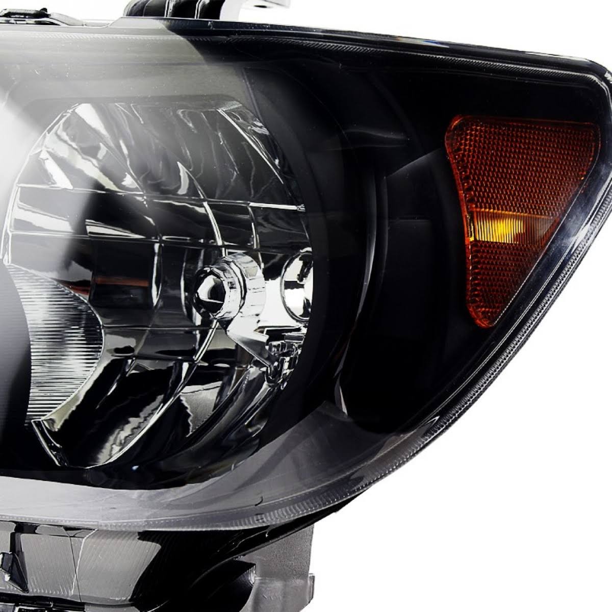 Black Smoked Toyota Tundra Headlights H975556