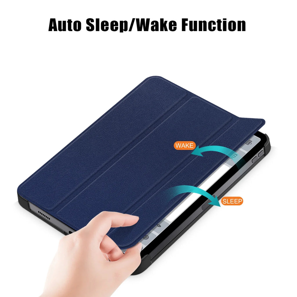 Darkblue Tri-fold Stand Case for iPad 10.9" 2022 A501914