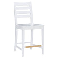 White Counter Stool Set of Two G410