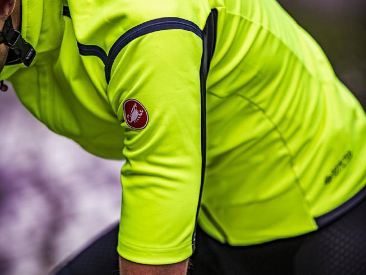Yellow Fluo Castelli Gabba Ros E37405