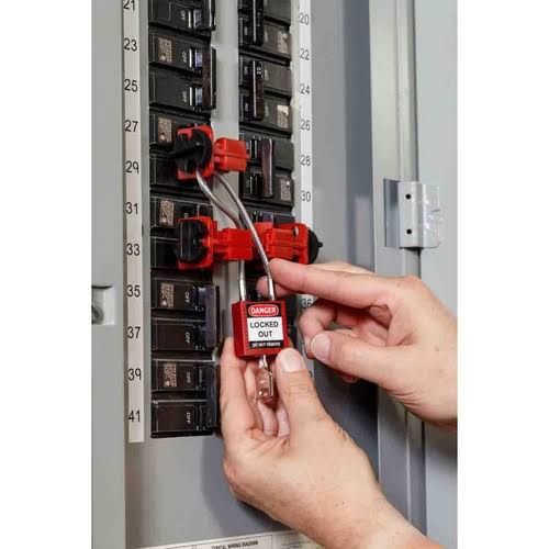 Green Compact Cable Padlock G5032
