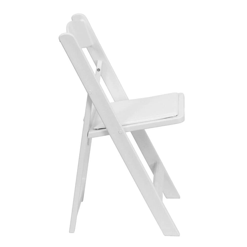 White Resin Folding Chairs (Set of 4) K653750
