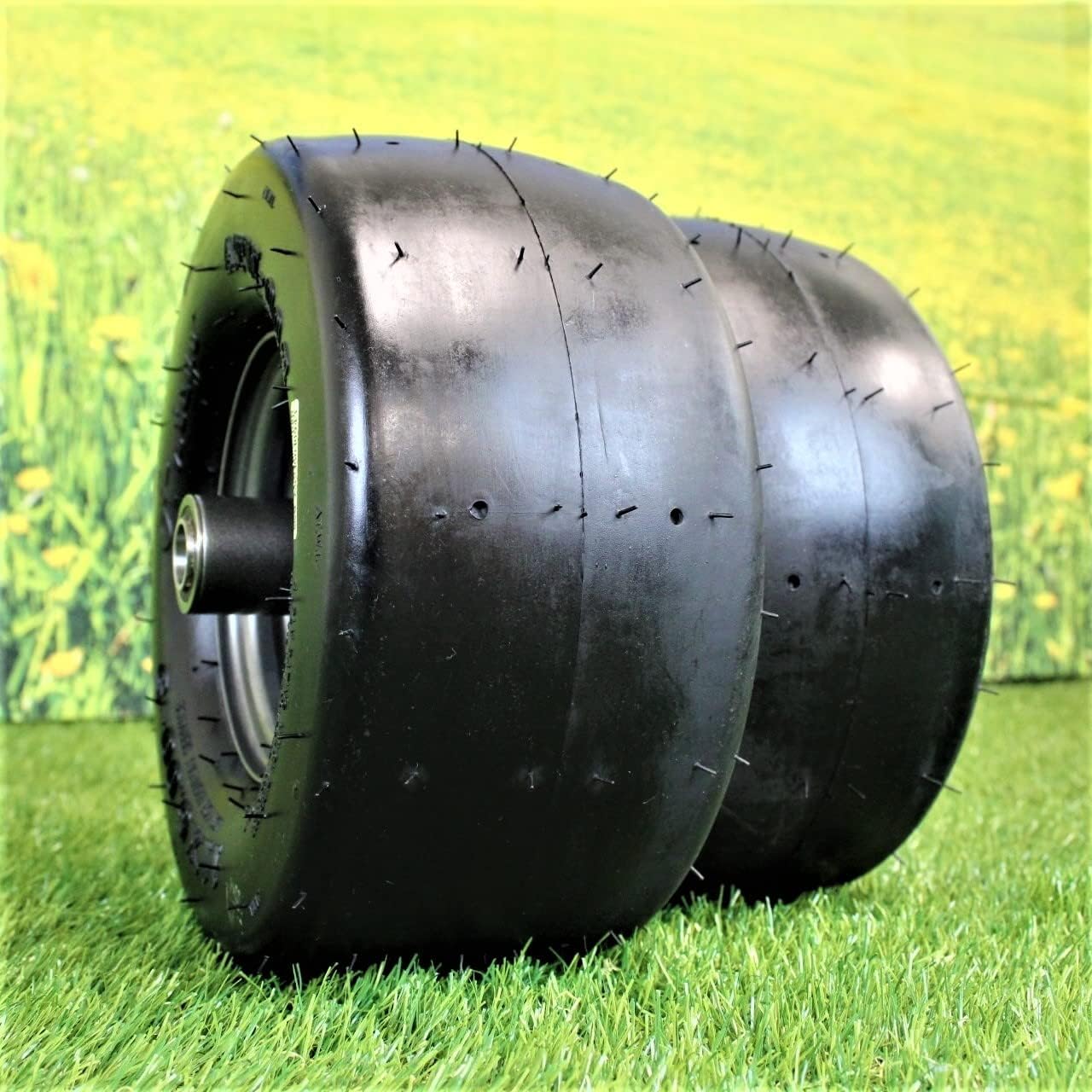 Set of 2 11x6.00-5 Tire Wheel Assy C484