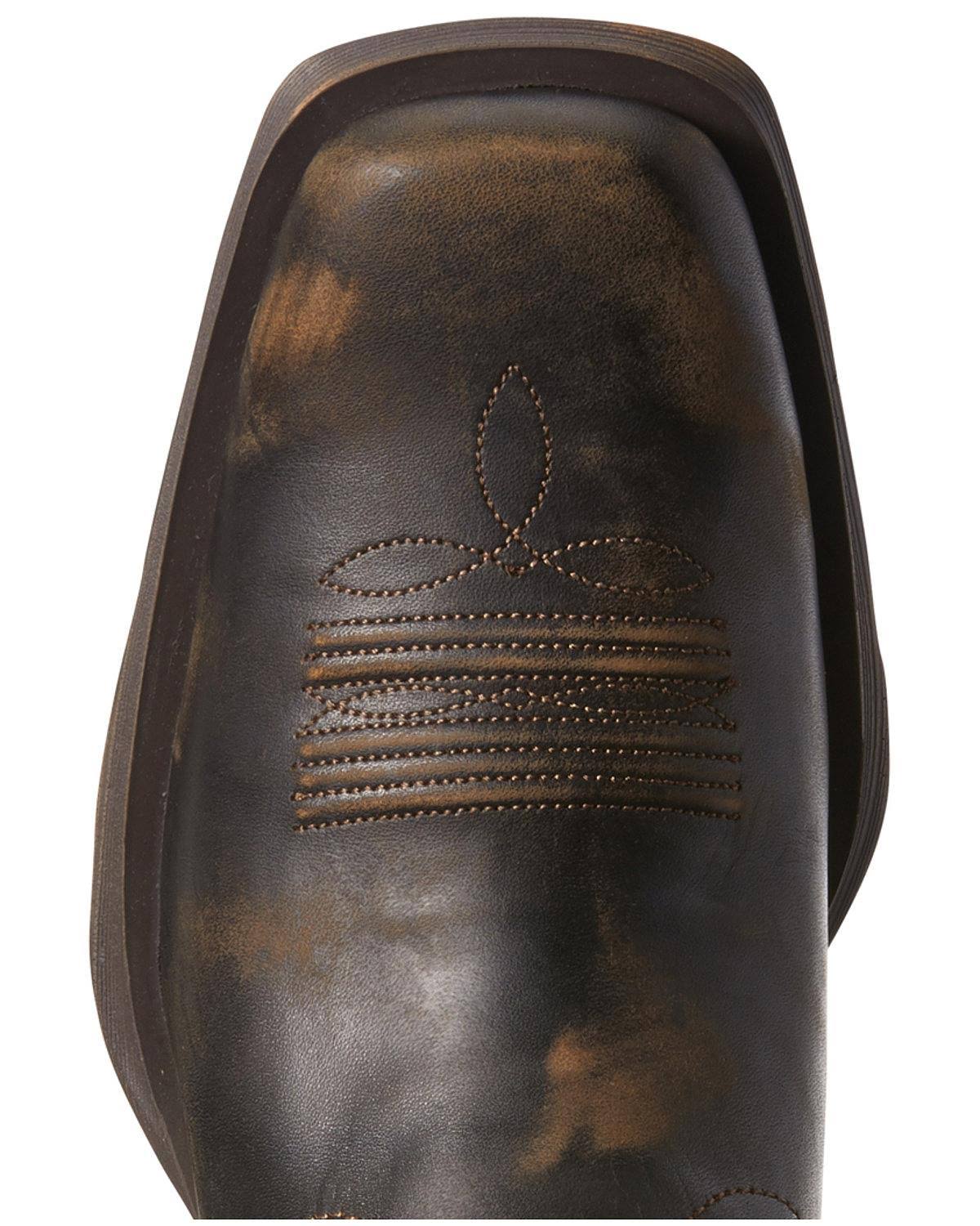 Distressed Brown Men&s 11.5 Work Boots S1061