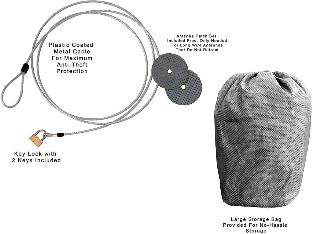 Car Cover with Fleece Lining, Wind Straps U263833