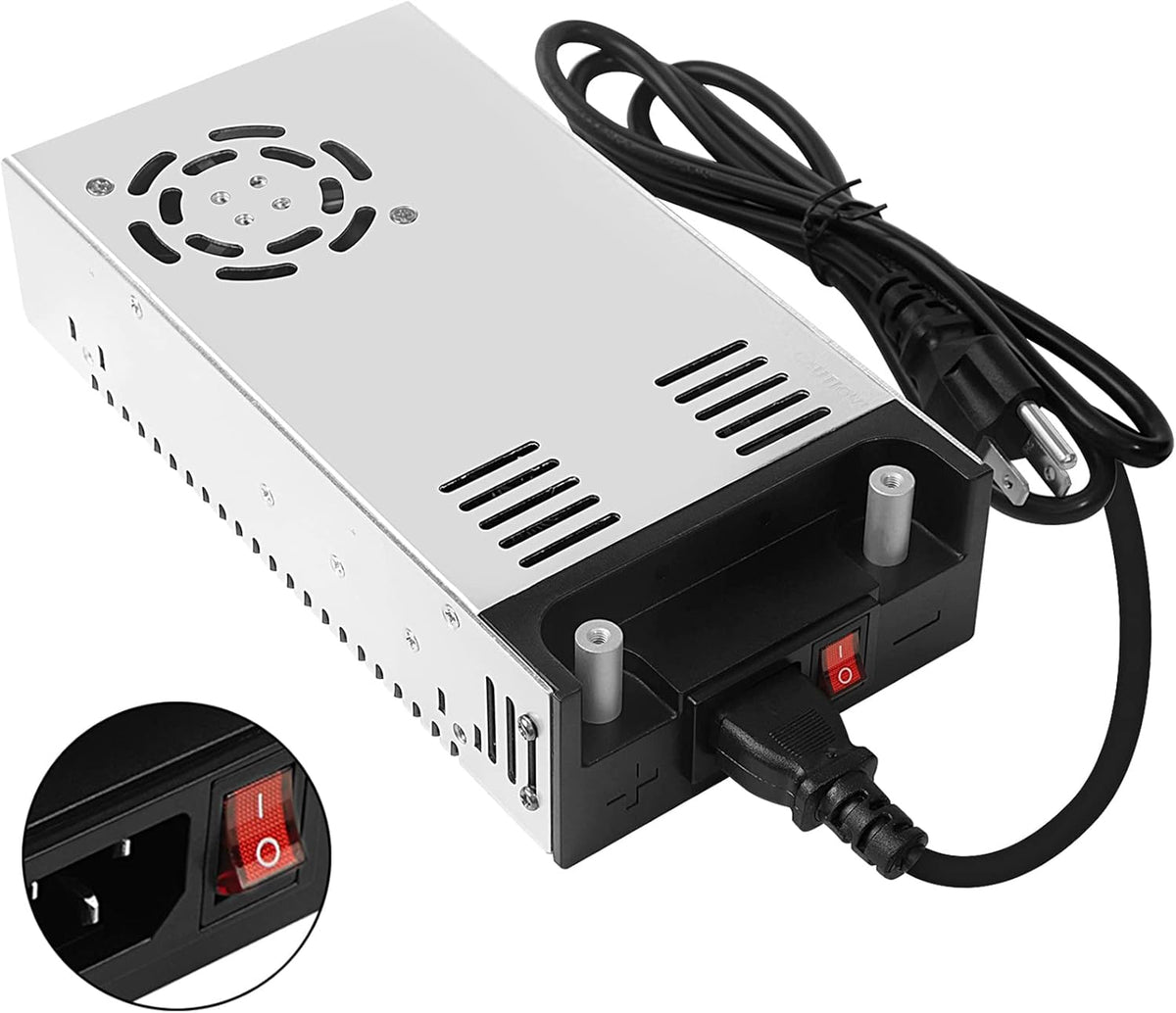 110V AC to 12V DC Converter Power Supply Adapter, 50A 600W, Pack of 2 Z287920