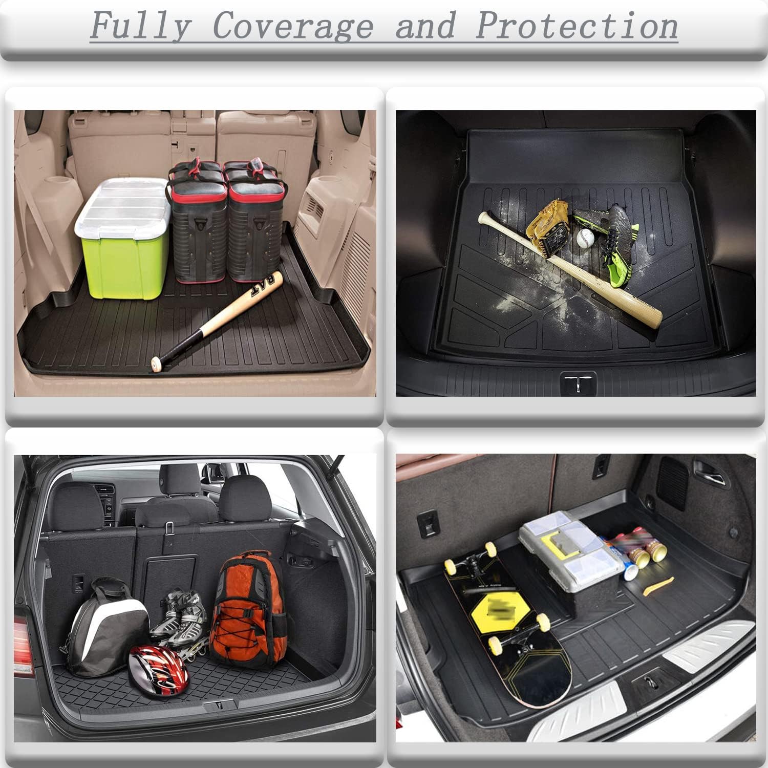 Black TPO Cargo Liner Pack of 2 Y7018