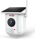 Solar Powered Security Outdoor Camera with Night Vision and 2-Way Talk W36095