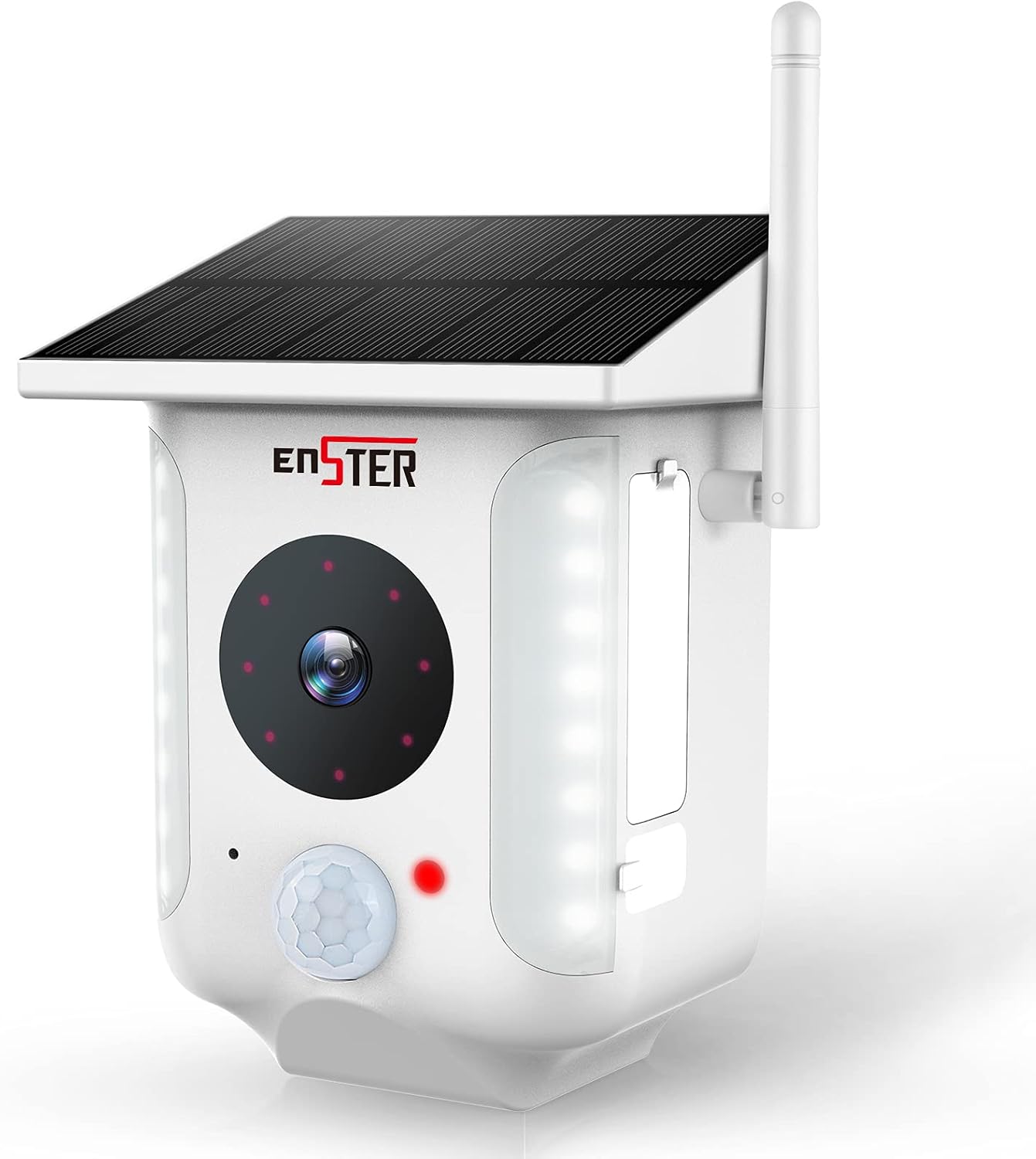 Solar Powered Security Outdoor Camera with Night Vision and 2-Way Talk W36095