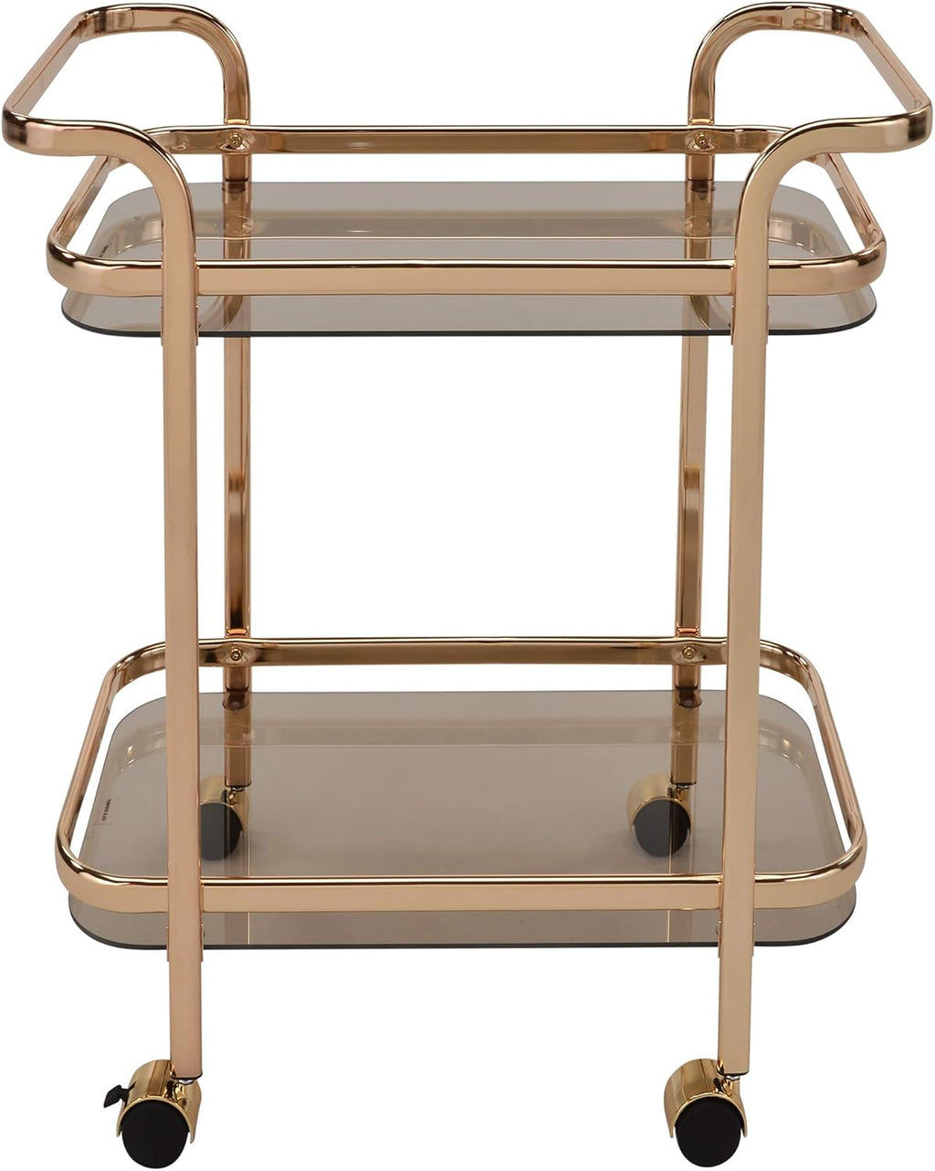 2-Tier Gold Bar Cart C85198