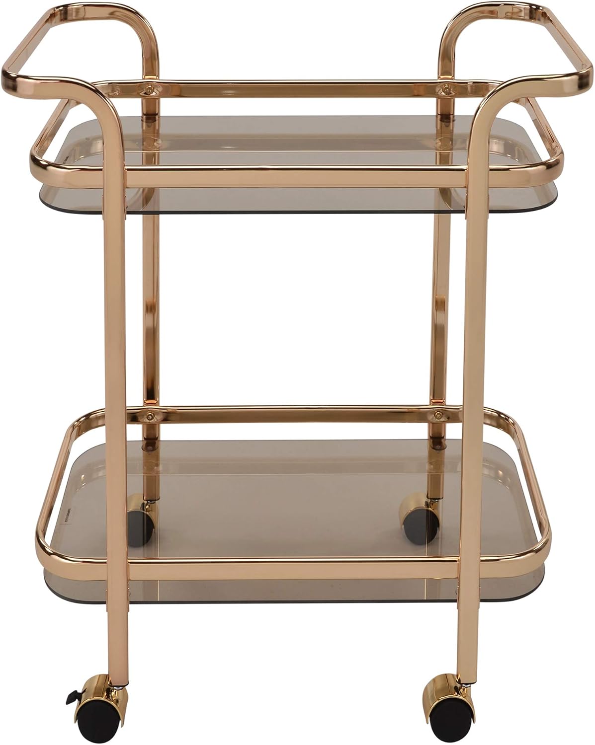 2-Tier Gold Bar Cart C85198