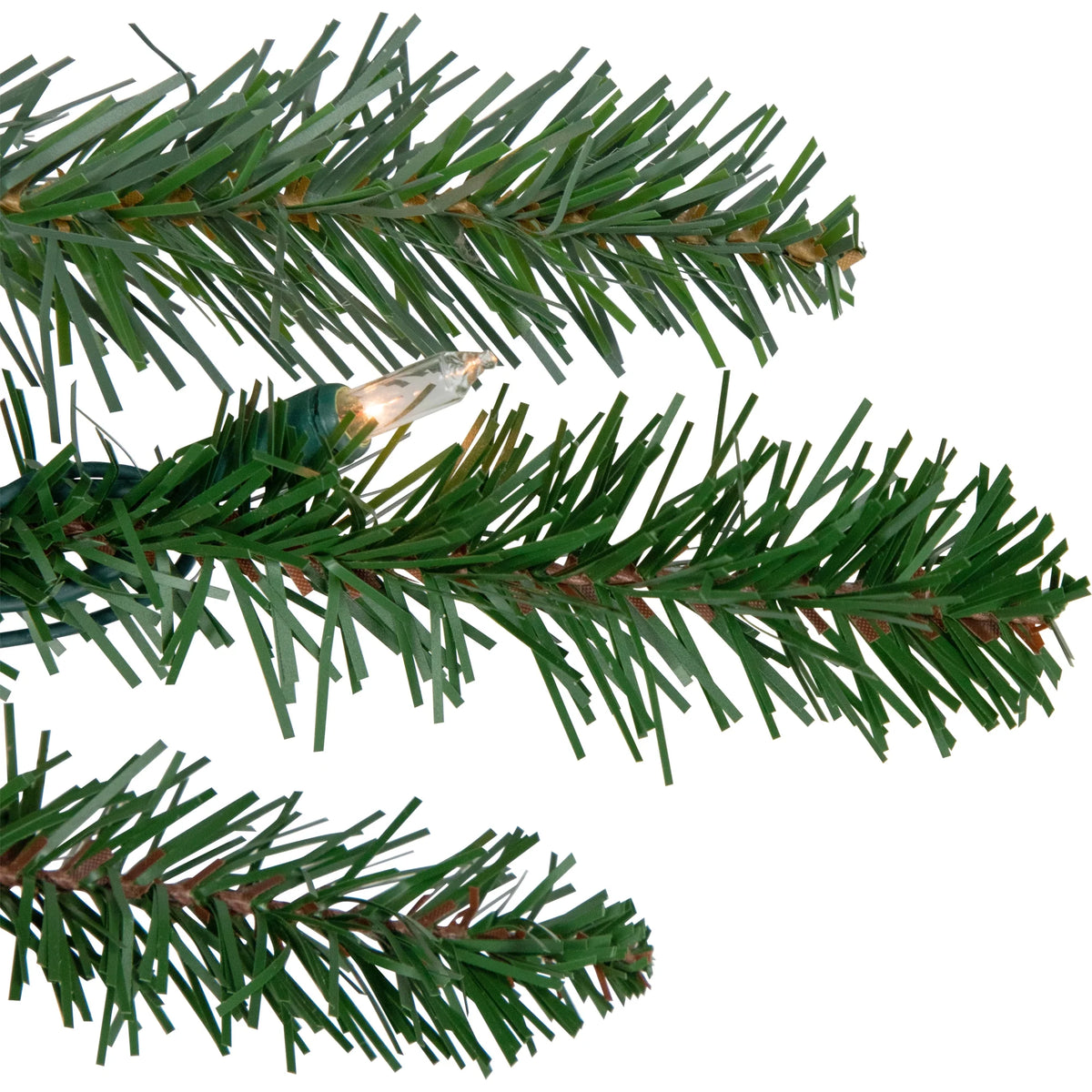 Pre-Lit Artificial Christmas Garland - 9' x 14" - Clear Lights T4652