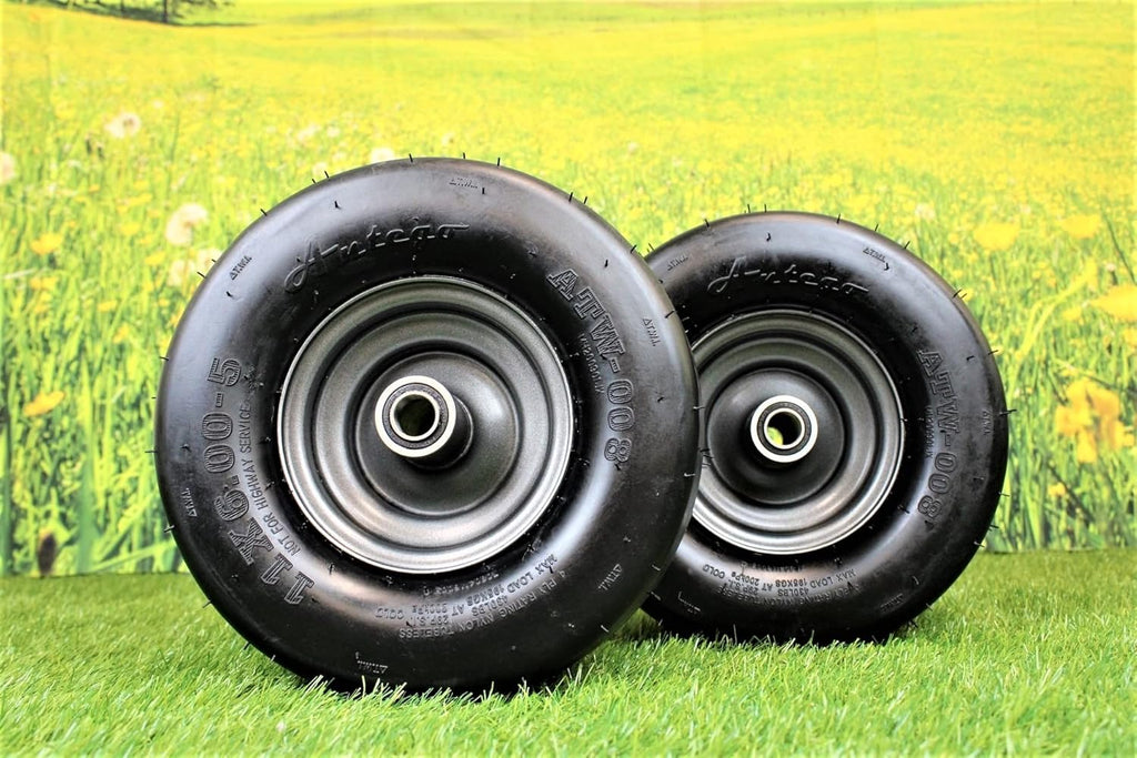 Set of 2 11x6.00-5 Tire Wheel Assy C484