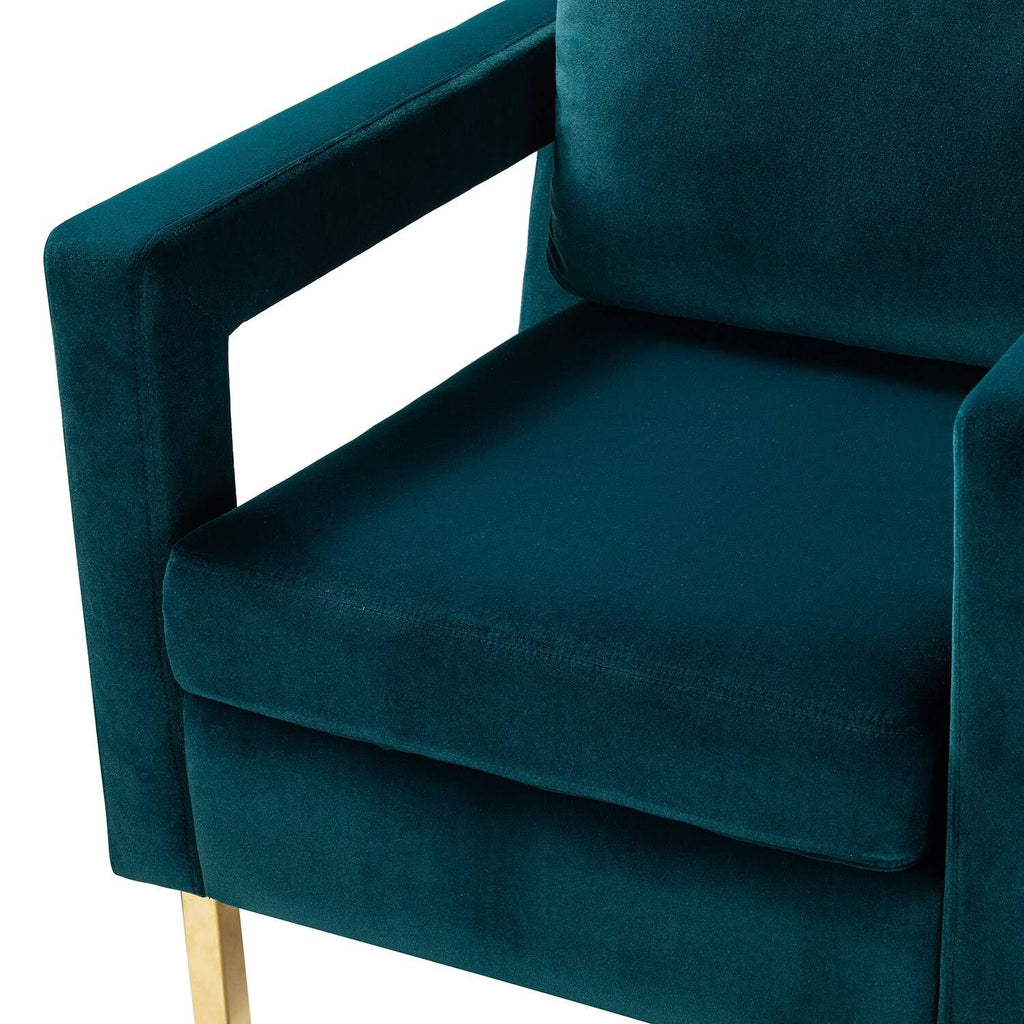 Grey Upholstered Armchair Set of 2 F5539