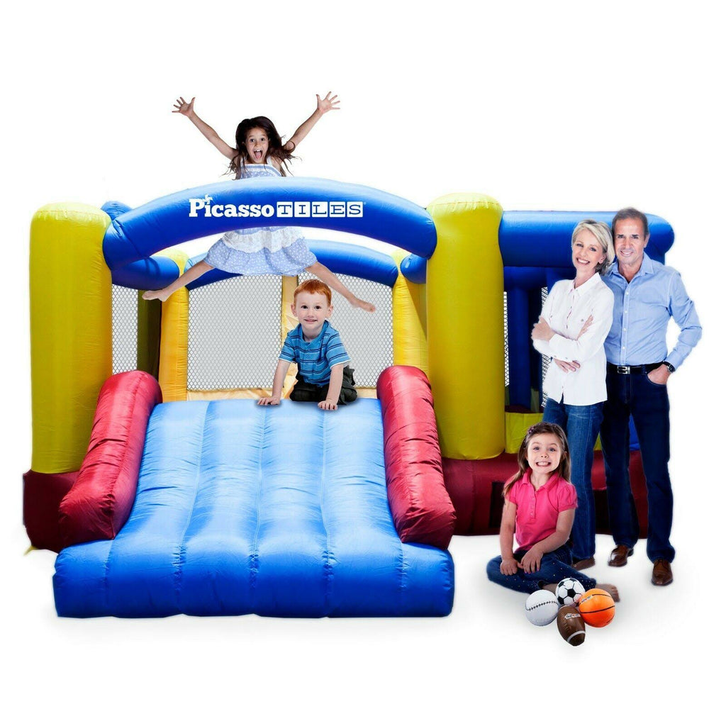 Inflatable Bouncer Jumping House with Slide Z634529