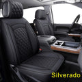 Black Water Proof Faux Leather Seat Covers R1619