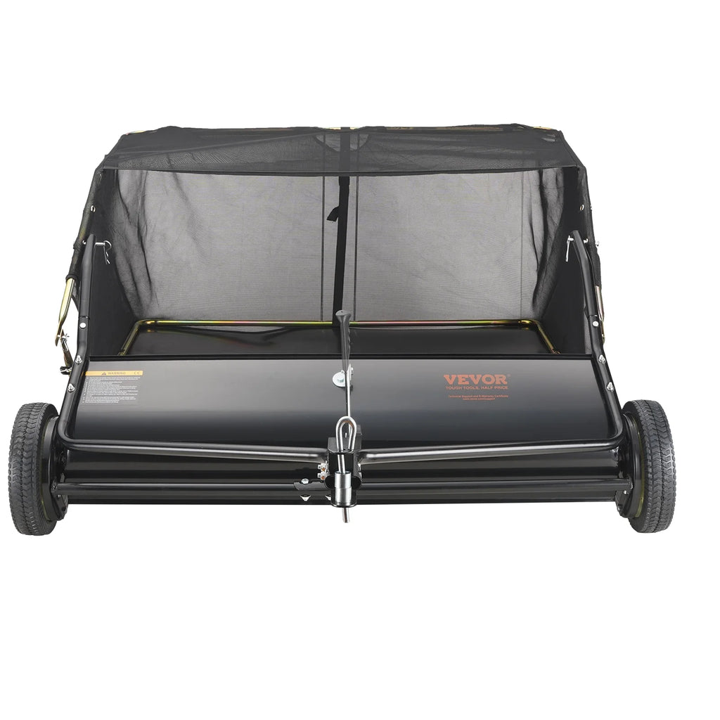 Tow Behind Lawn Sweeper 44 Inch, 25 cu. ft Leaf & Grass Collector P47540