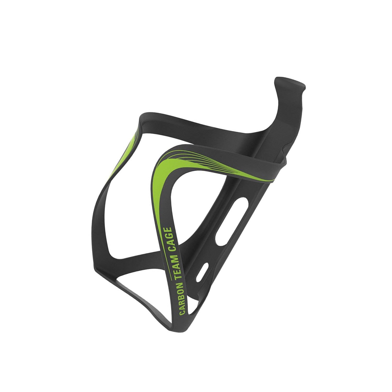 Carbon Team Bottle Cage Black Green W5419
