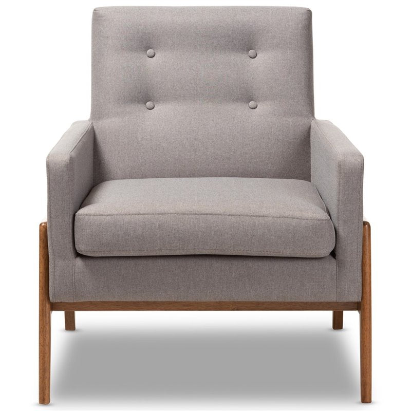 Grey 2 Piece Sofa Set with Lounge Chair X104493