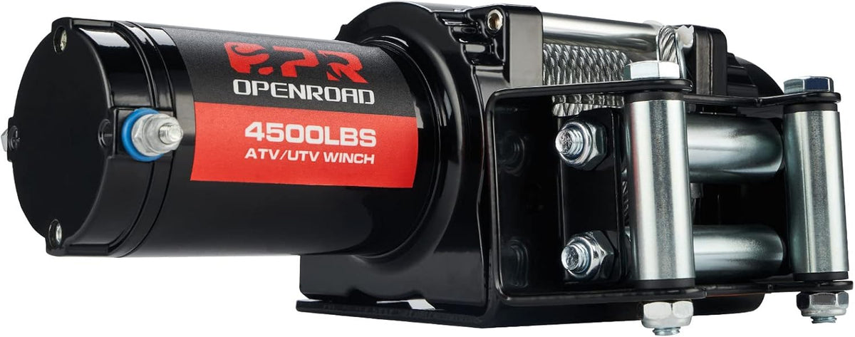 ATV Winch 3000lbs 12V Electric Winch with Wireless Remote Control Mounting Bracket W5168