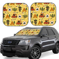 2 Piece Car Windshield Sun Shade O56635