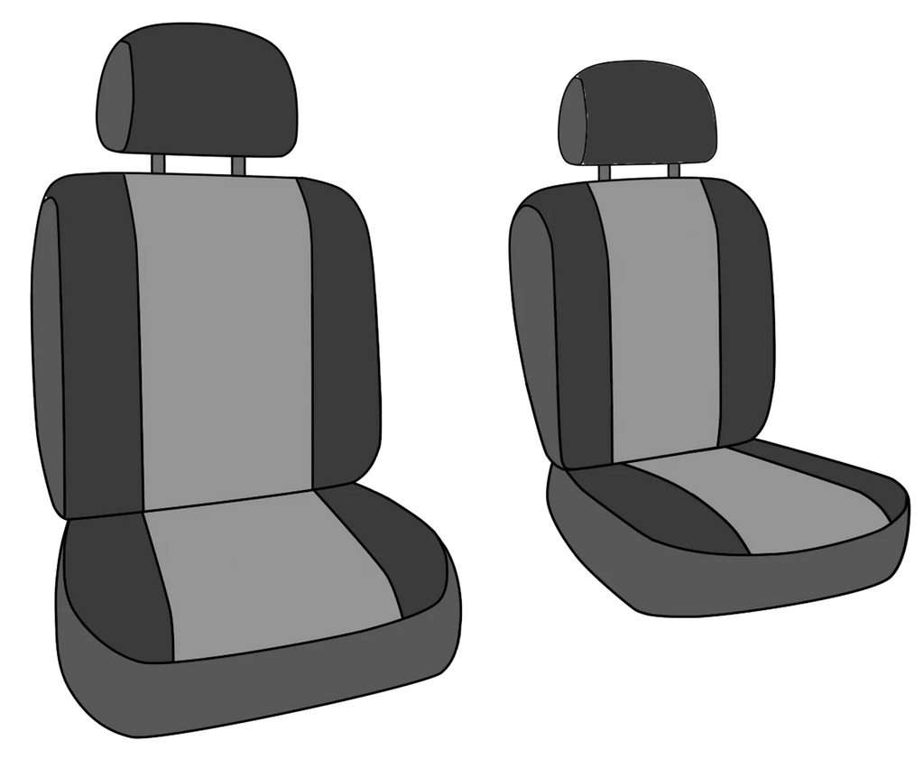 Beige Insert with Black Trim Seat Covers H8626