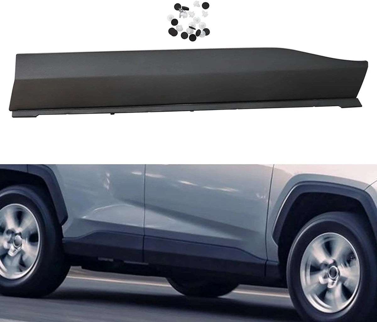 Left Door Lower Molding Trim Cover J911