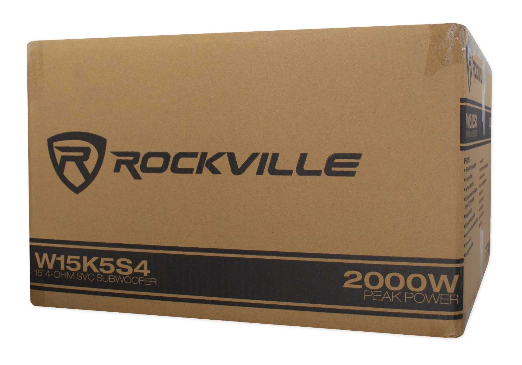 15" 2000w 4 Ohm Car Audio Subwoofer U237162