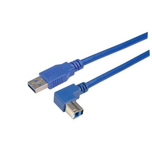 USB 3.0 Right Angle Cable Assembly 3 Meters X7117