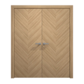 Solid Wood French Double Doors 36 x 96 inches Q735510