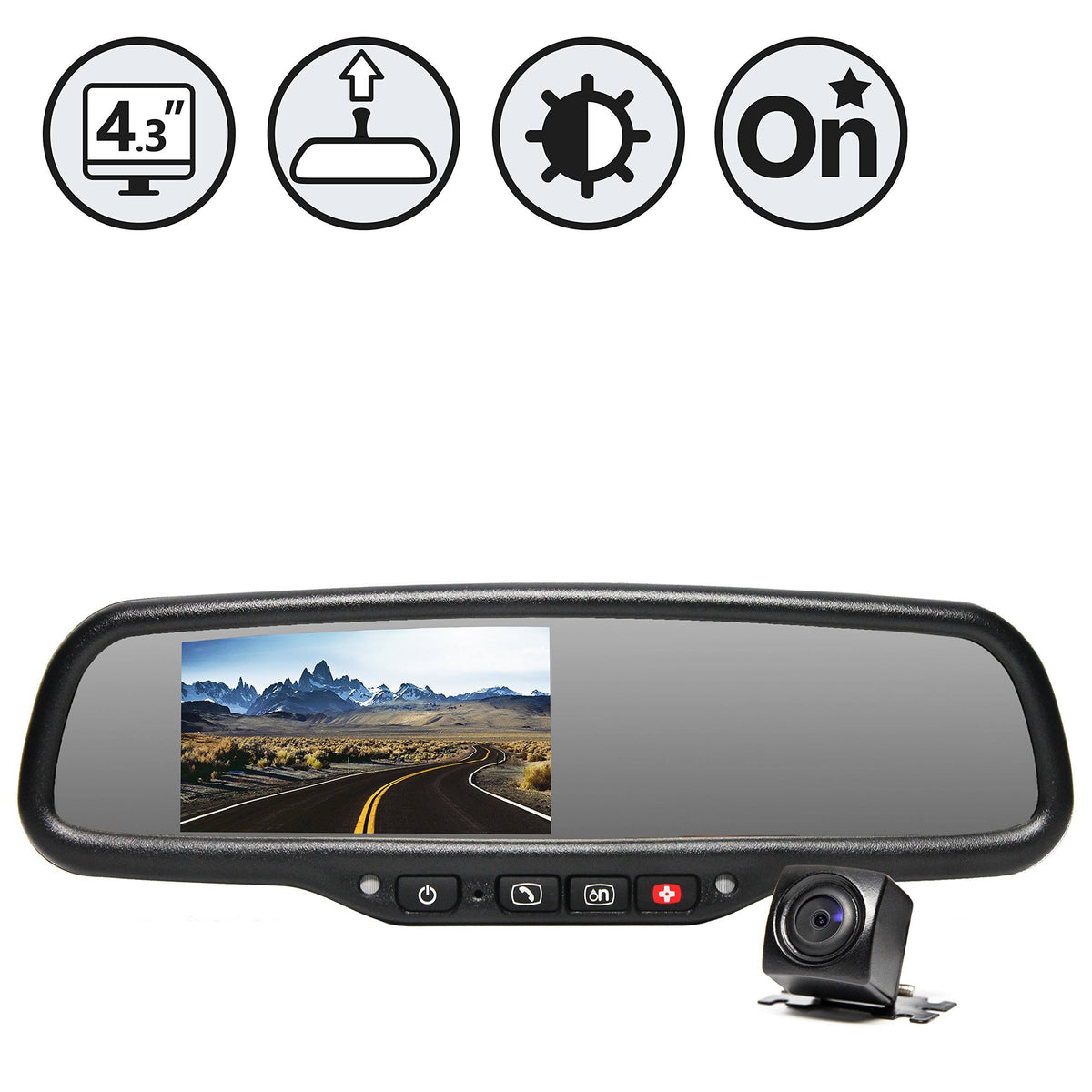 Backup Camera System with Auto Dimming J96659
