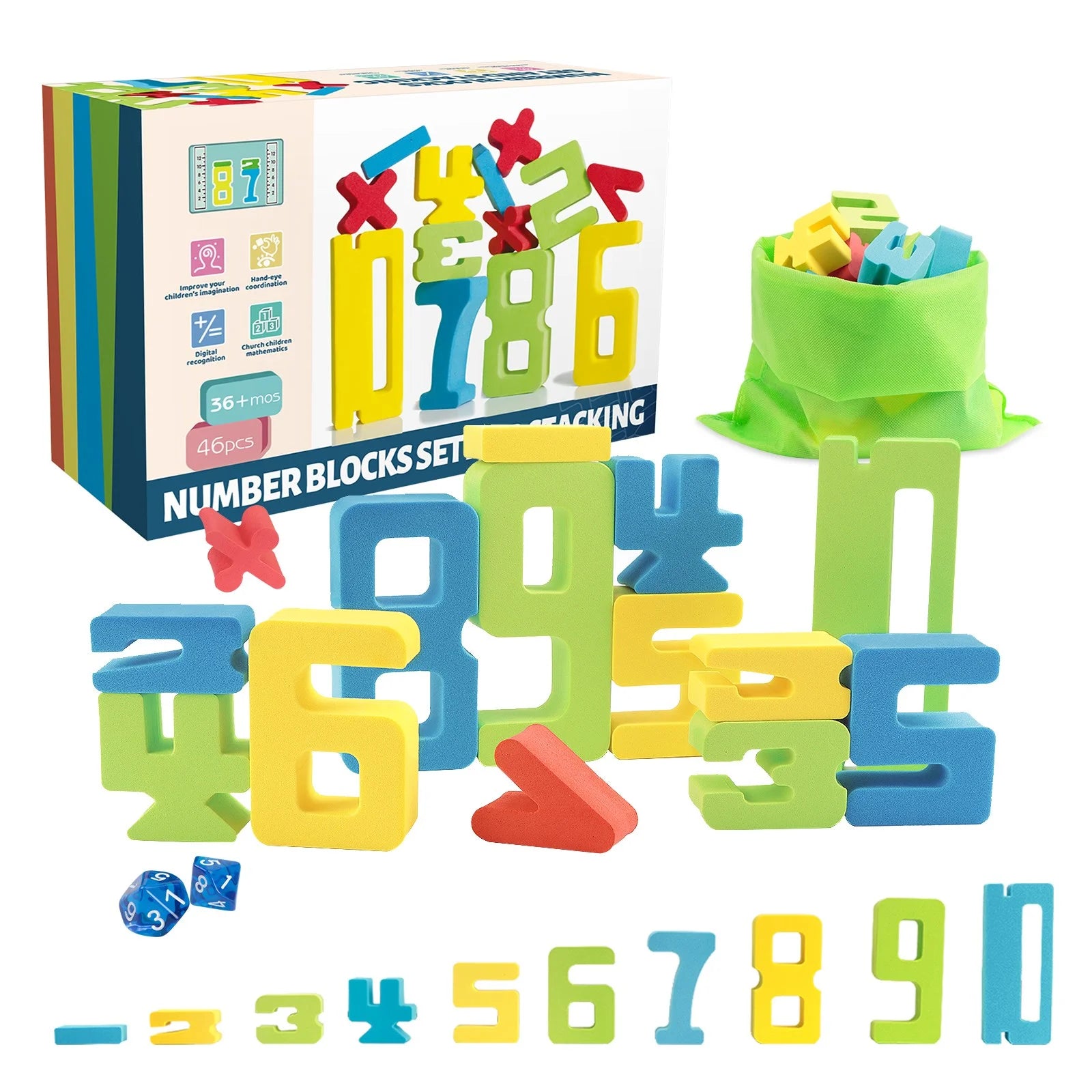 Balanced Stacking Building Blocks Educational Toys X888403