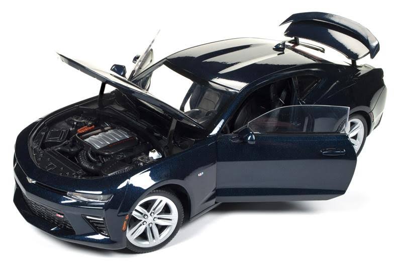 2016 Chevrolet Camaro SS Blue Velvet Metallic 1/18 Diecast Model K216