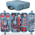 73 Piece Home & Garage Tool Kit Set with Tool Box Case I298