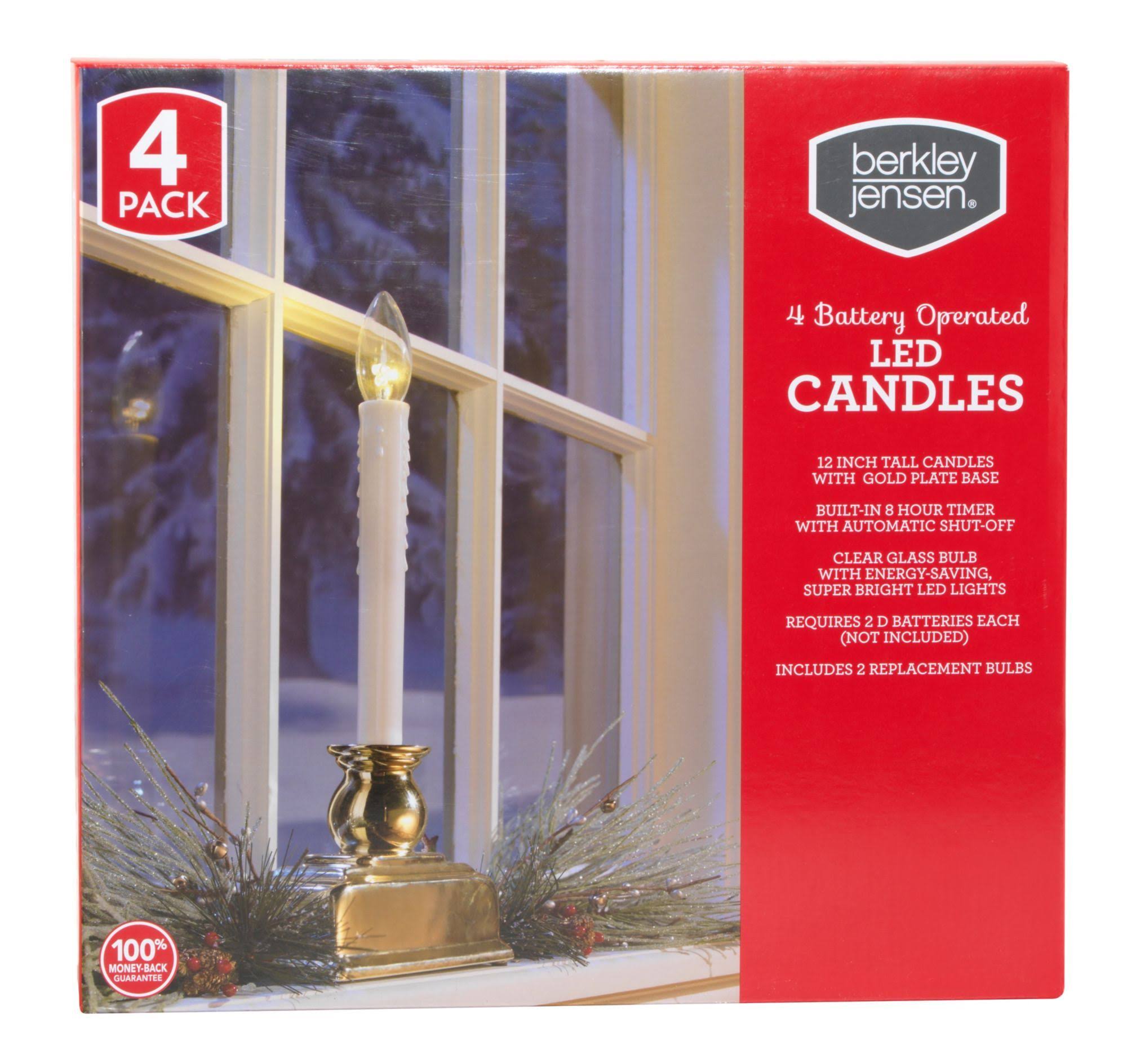 LED Window Candles 4 Pk. N986