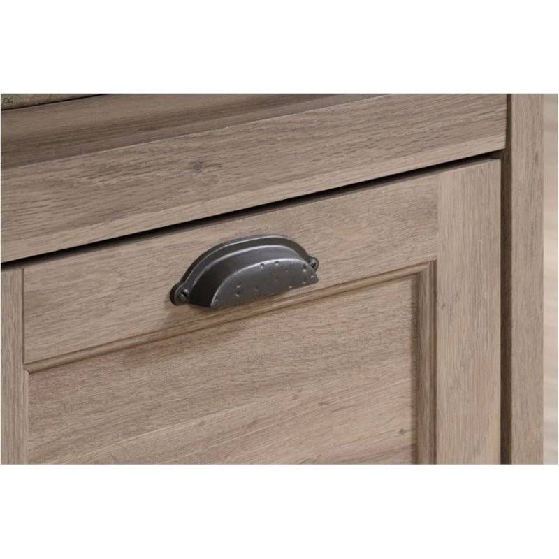 Executive Desk in Salt Oak E574