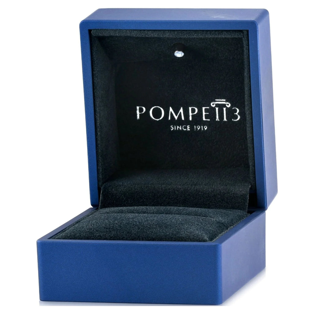 Blue Diamond Stud Earrings in 14K Gold B450