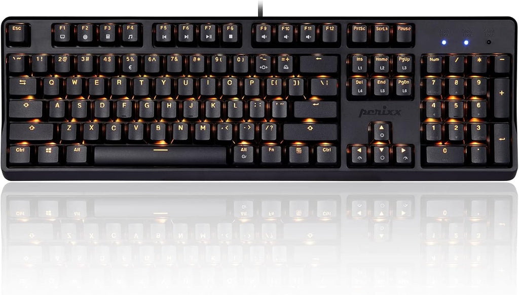 Mechanical Gaming Keyboard with RGB Backlighting and Brown Switches K123