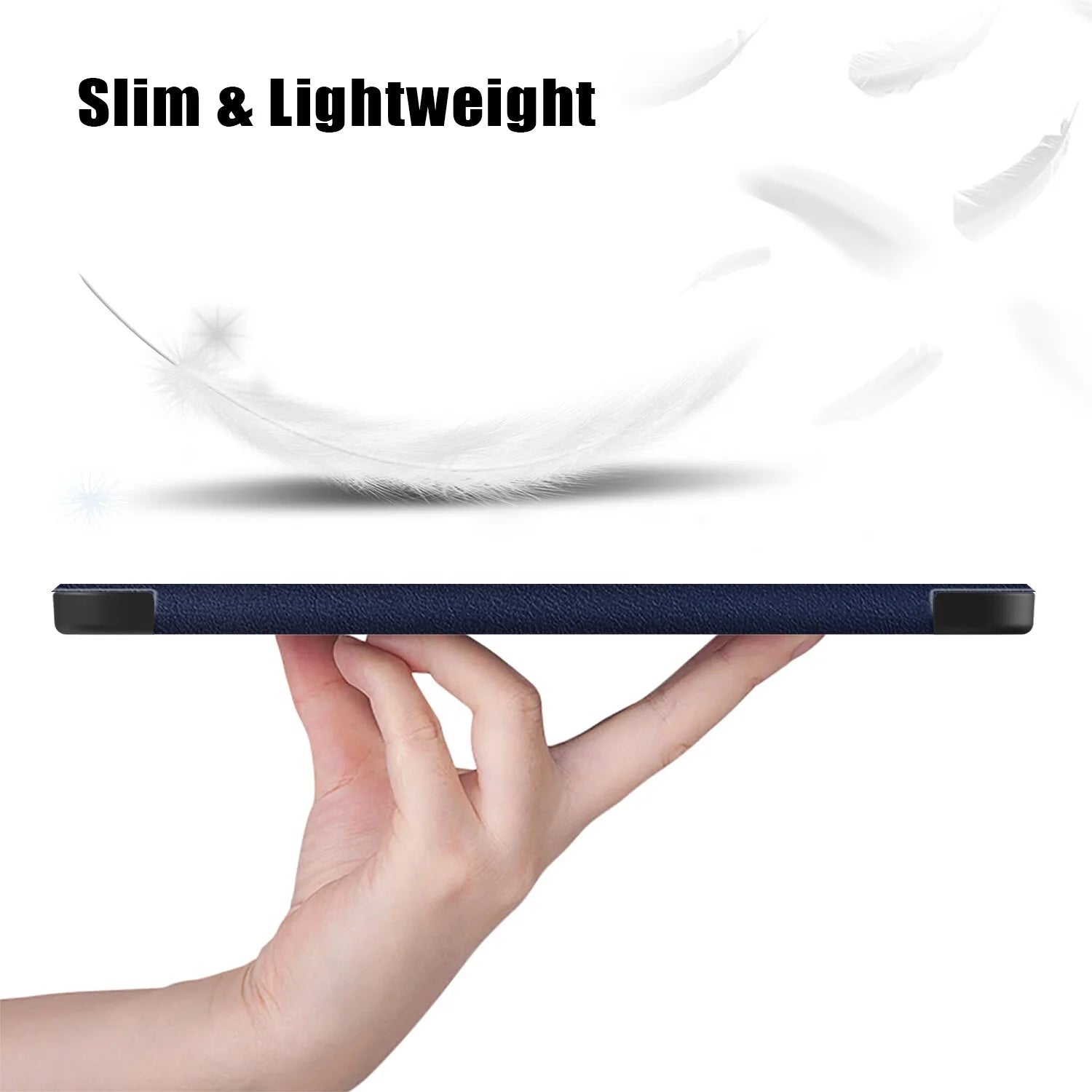 Darkblue Tri-fold Stand Case for iPad 10.9" 2022 A501914