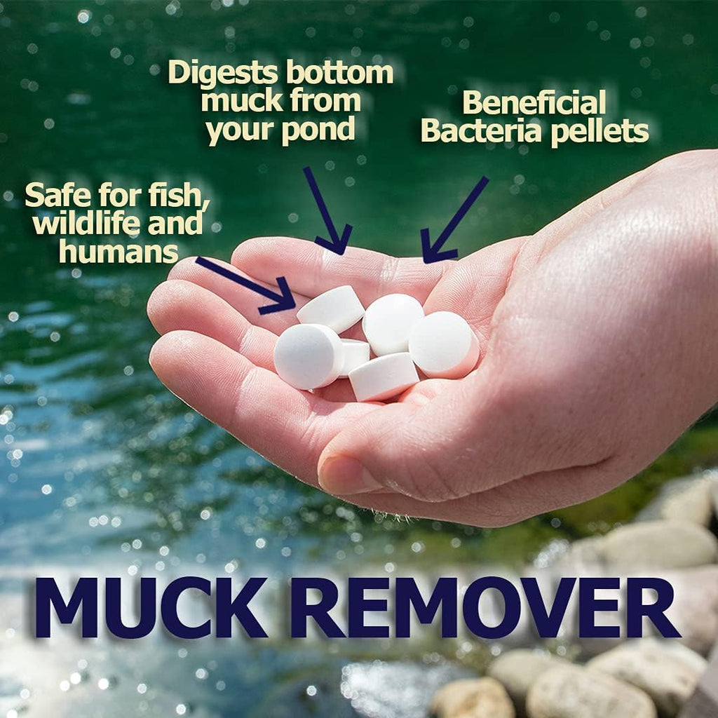 Muck Remover Pellets 25 lb Pond Sludge Remover S654