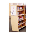 Butternut Single Face Shelf Adder Bookcase V719
