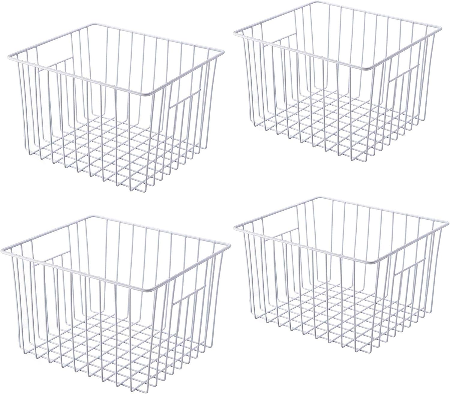 Freezer Wire Basket Organizer with Handles S4464