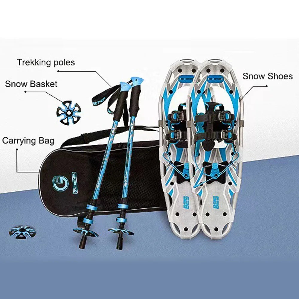 Aluminum Alloy AntiSlip Adjustable Snowshoes S573