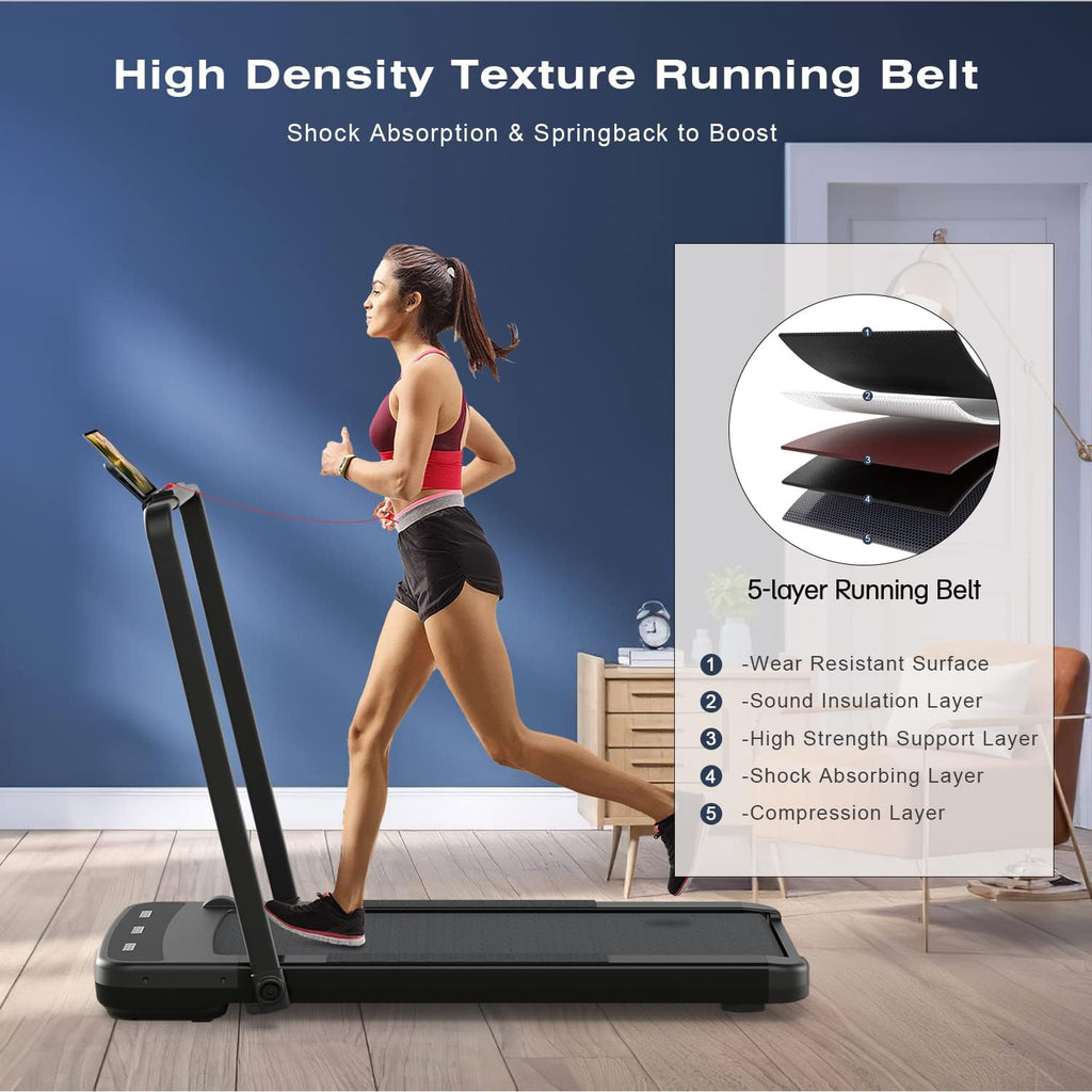 Under Desk 2 in 1 Folding Treadmill Walking Pad V677953