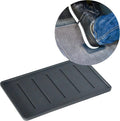 Universal Heel Protector Pad with Carpet-Safe Adhesive, Dark Grey, Pack of 2 O804
